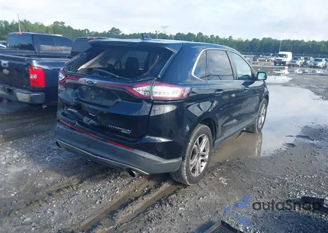 2016 Ford Edge Titanium from USA, damaged, VIN 2FMPK4K94GBB23154